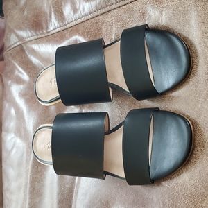 NWOB Black Madewell Kiera Mule Sandals size 8